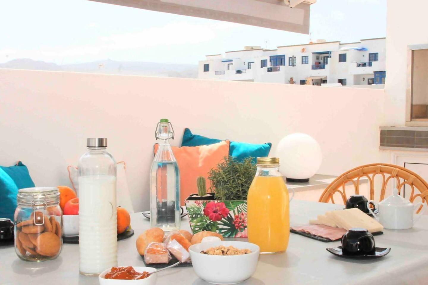 Gran Terraza 1 Minuto De Las Piscinas Naturales Punta Mujeres Exterior photo